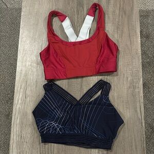 2 fabletics sports bras.